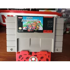 Juego Super Nintendo Super Mario Kart Original 