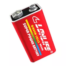 Batería Pila 9v Zinc Carbon 6f22 Lonlife