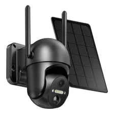 Camara Seguridad Solar Inalambrica Eibtcam Para Exterior 2k