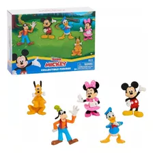 Mickey Mouse Set 5 Figuras Clubhouse Minnie Goofy Donald 