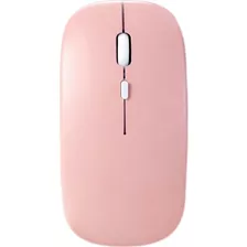 Mouse Bluetooth Recargable Rosa - Envío Flex Gratis