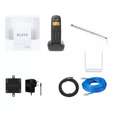 Kit Internet Rural/ Tel S/fio+ Amplimax 4g+roteador 50mcabo