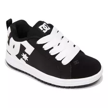 Zapatilla Dc Niños Court Graffik Adbs100207 Dcbkw