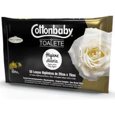 Lenço Umedecido Higiênico Cottonbaby Toalete Higiene Diária