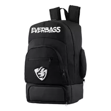 Bolsa Térmica Mochila Marmita Fitness Academia Notebook Prto Cor Preto Desenho Do Tecido Branco/bordado