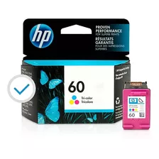 Cartucho De Tinta Hp 60 Color Original Para Impresora Cc643w