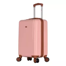 Maleta De Viaje Para Cabina 19 PuLG Tamaño S Bin M010 Rosado