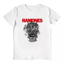 Remera De Algodón 100% - 3 Ramones Rock #3
