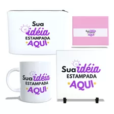 Kit Com Mimos Personalizados Dia Das Mães Com Sua Arte