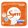 Absorvente Total Protect Cobertura Seca Com Abas 8 Und Sym