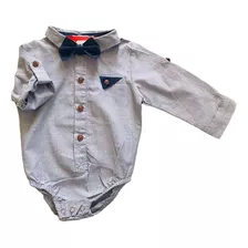 Camisa Body Gris Bebe 