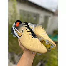 Botines Nike Tiempo Legend 10 Dorados Talle 11 Us