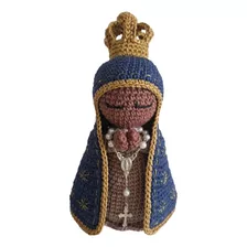 Santinha Nossa Senhora Aparecida Em Amigurumi (crochê)