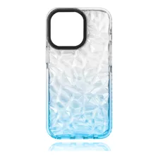 Funda Alta Calidad Bicolor Transparente Para iPhone Case