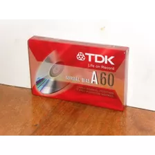 Cassette Tdk Audio Normal Bias A60 Importado Sellado