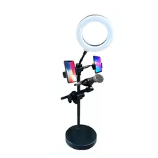 Tripe De Microfone Para Gravação Com Ring Light Usb