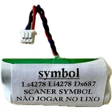 Kit 10 Bateria Para Leitor Symbol / Motorola Ls4278, Li4278