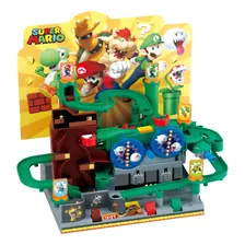 Super Mario Aventura Métrica Juego De Mesa Con Figuras Colec