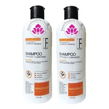 Shampoo Manzanilla Dorada Aclarante Natural Francis® 1lt 2pz