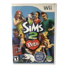 Jogo The Sims 2 Pets Wii Original Completo
