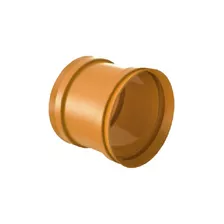 Luva De Correr Pvc/ocre Universal Esgoto Marrom Je 250mm