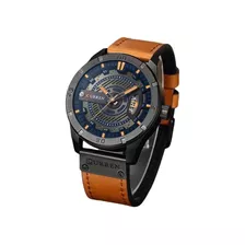 Reloj Para Caballero Original Marca Curren Pulso En Cuero