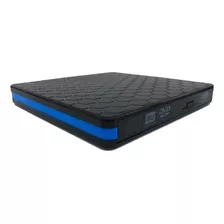 Gravador E Leitor Externo Dvd Cd Usb 3.0 Slim Portátil Drive