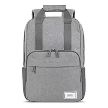 Solo Re: Claim Mochila Portátil De 15.6 Pulgadas, Gris, Tall