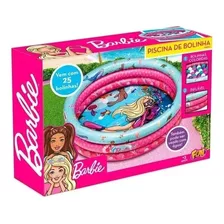 Barbie - Piscina De Bolinhas Inflavel Com 25 Bolinhas - Fun