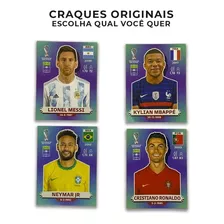 Figurinha Craques Copa Do Mundo 2022 Original Comum 