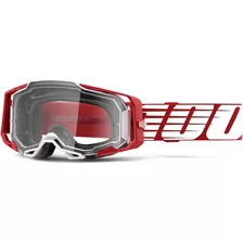 100% Armega - Gafas Protectoras De Alta Calidad (rojo Profun