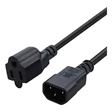 Cablecreation 2-pack 3 Pies Cable Adaptador De Alimentación 