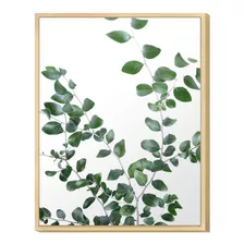 Quadro Decorativo 30x40 Ramos E Folhas Jardim Sala Clássico