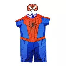 Fantasia Infantil Homem Aranha, Brinde Máscara Eva