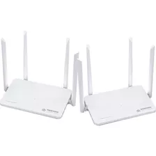 Kit 2 Roteadores Mesh Wi-fi Positivo Casa Inteligente Bivolt