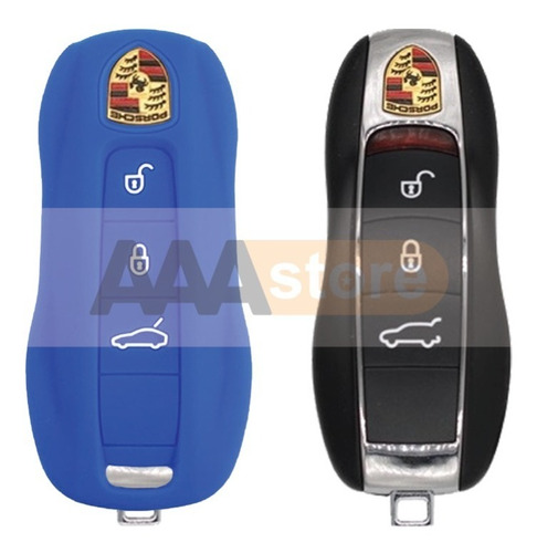 Funda Silicon Protector Llave Porshe Tipo Coche  Foto 2