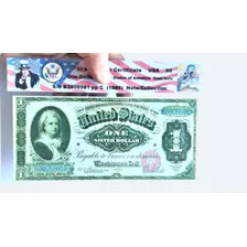 Cédula 1.00 Dólar Silver D 1886 Estados Unidos De América/03