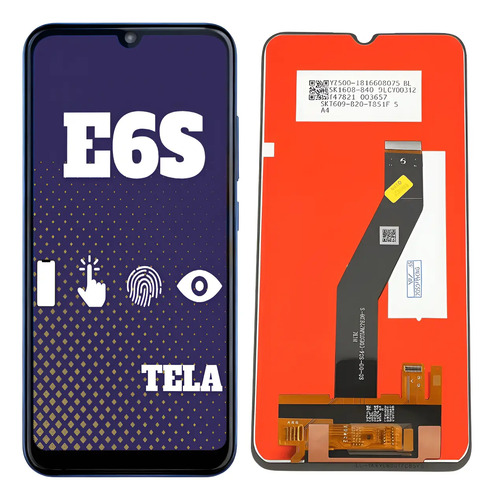 Motorola Tela E6s/E6i Xt2053 Display LCD Sem Aro + Película