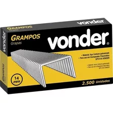 Grampo 14mm Para Grampeador Pneumático Gpv 616 Vonder