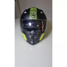 Capacete Shiro Tamanho M 58 Cm Modelo Sh-881 Sv