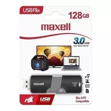 Memoria Usb Marca Maxell Flix Con Almacenamiento De 128gb