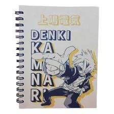 Cuaderno De Kaminari Denki De Boku No Hero Academia