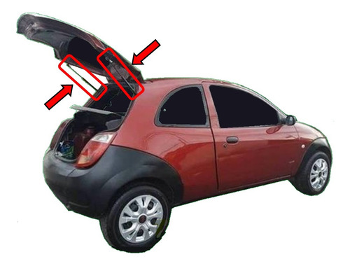 01-08 Ford Ka Amortiguadores Hidraulicos Para Cajuela (par)  Foto 3