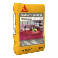 Sikafloor 3 Quartz Top Endurecedor Para Hormigón X 25 Kg
