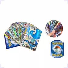 Lote 50 Cartas Pokémon Vmax V Gx Em Português Cartas Brilhantes Sem Repetir  - TechBrasil