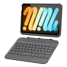 Funda C/teclado Greenlaw iPad Mini 6g 2021 8.3inch Gris