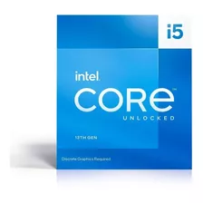 Procesador Gamer Intel Core I5-13600kf Bx8071513600kf De 14 Núcleos Y 5.1ghz De Frecuencia