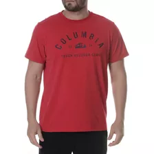 Camiseta Columbia Csc Dome Vermelho Masculino