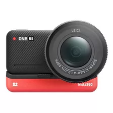 Cámara De Acción Insta360 One Rs Edition De 1 Pulgada, Negro/roja