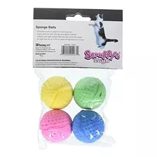 Boss Pet 04467 Scruffs Colorful Kitty Springy Foam Sponge Ba